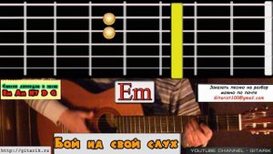 Дворовая - Помню небо, помню звёзды (Разбор на гитаре, аккорды)