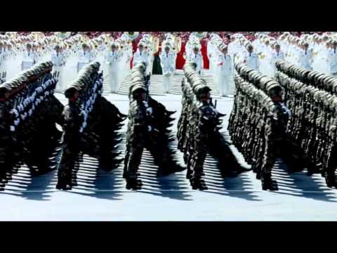 Армия Китая - клип песня марш - 60 лет КНР