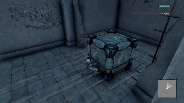 Nier Replicant Lost Shrine Outside Walkthrough Move Box Get to Save Point смотреть онлайн