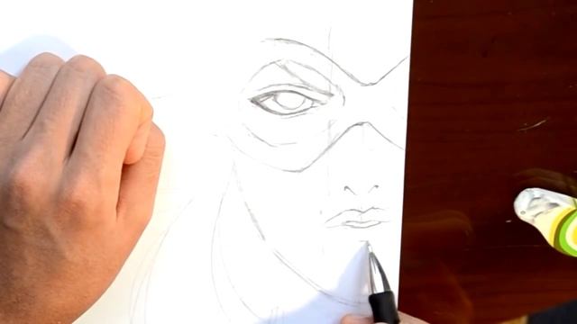 Ms. Marvel Drawing Tutorial / Рисуем Мисс Марвел / DA смотреть онлайн