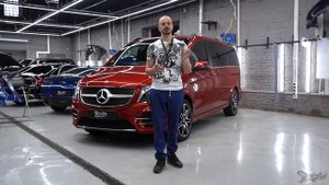 MERCEDES V CLASS Комплексная шумоизоляция / детейлинг автомобиля мерседес В класс