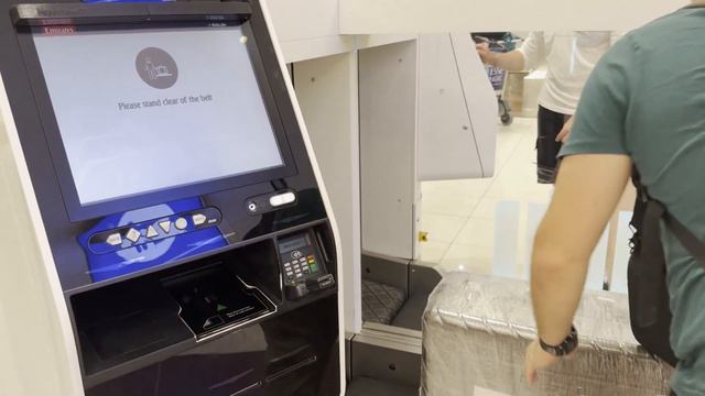 Дубай. Self check-in в аэропорту DXB (3 терминал)