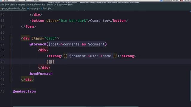 27/ DES COMMENTAIRES POUR NOS ARTICLES - LARAVEL 5.527- Un commentaire pour nos articles! смотреть онлайн