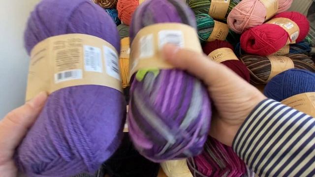 Пряжа Alize Wooltime. Вся палитра. Обзор сочетаний цветов.
