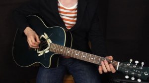 The Beatles - Hard Day's Night - Как играть на акустической гитаре Битлз (The Beatles) - Первый Лад