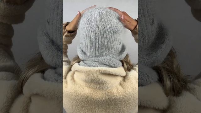 Жокейка двойная из ангоры (Арт. ДВ S 04723ЖАКЕЙКА СВ СЕРЫЙ) смотреть онлайн