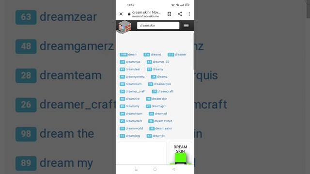 how to download dream skin in minecraft mobile