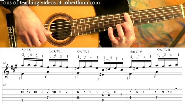 RONDO ALLA TURCA (Turkish March) - Mozart - Full Tutorial with TAB - Fingerstyle Guitar смотреть онлайн