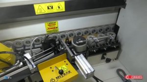Работа кромкооблицовочного станка MZK 4