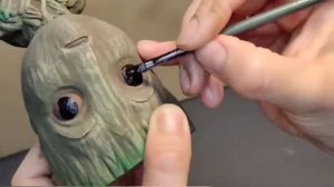 Грут | Стражи галактики | MARVEL | baby Groot | разукрасим 3D модель