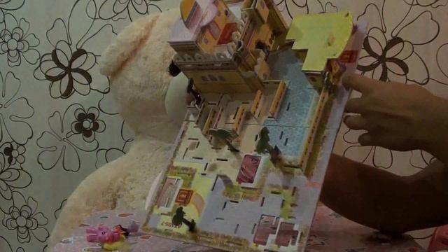 Делаем 3D замок из бумаги без клея и ножниц