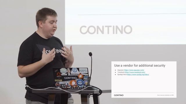AWS Loft London: Securing Containers on AWS | Marcus Maxwell, DevOps Practitioner смотреть онлайн