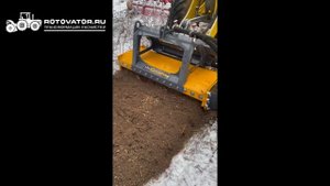 ПРЕВРАЩЕНИЕ ЗЕМЛИ, КОРНЕЙ, ПНЕЙ в ПУХ РОТОВАТОРОМ MC-140 на МИНИПОГРУЗЧИКЕ Wacker Neuson WL44