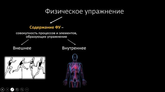 Содержание и форма физического упражнения