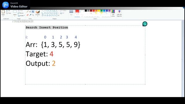 How to Search Insert Position in java? | Interview question | Java Program смотреть онлайн