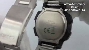 Обзор. Мужские наручные японские часы Casio AE-1000WD-1A