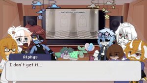 ➠ Undertale reacts to Megalomaniac ? gacha club ? gcrv ? reaction video ? gcmv