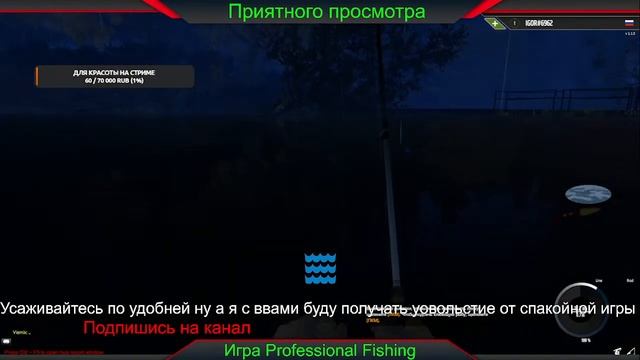 Professional Fishing первый запуск по сети