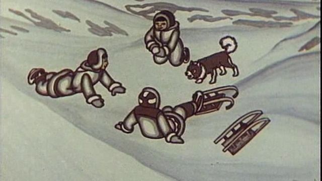 Советский мультфильм: Северная сказка.