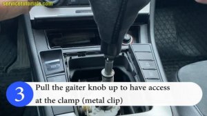 TUTORIAL: How to replace VW Passat B6, B7, CC (2010-2015) Gear Shift (boot) Knob Gaiter 8 easy step