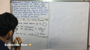 Wireless Technology | Frequency Reuse Pattern (Numerical)