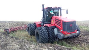 Трактор к744р4. Проведение ТО2. Пробная заливка масла от Роснефть REVOLUX D3 15W 40 (Сезон 2019)