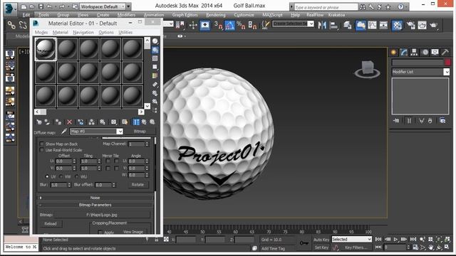 Tutorial - How to Create Golf Ball смотреть онлайн