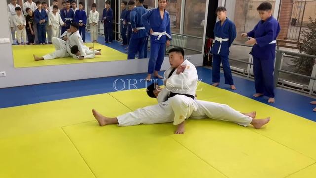 Дзюдо бросок спинка с колен. Judo Drop Seoi Nage. смотреть онлайн