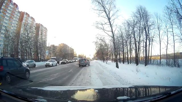 Авария на Таллинском 21.01.2019