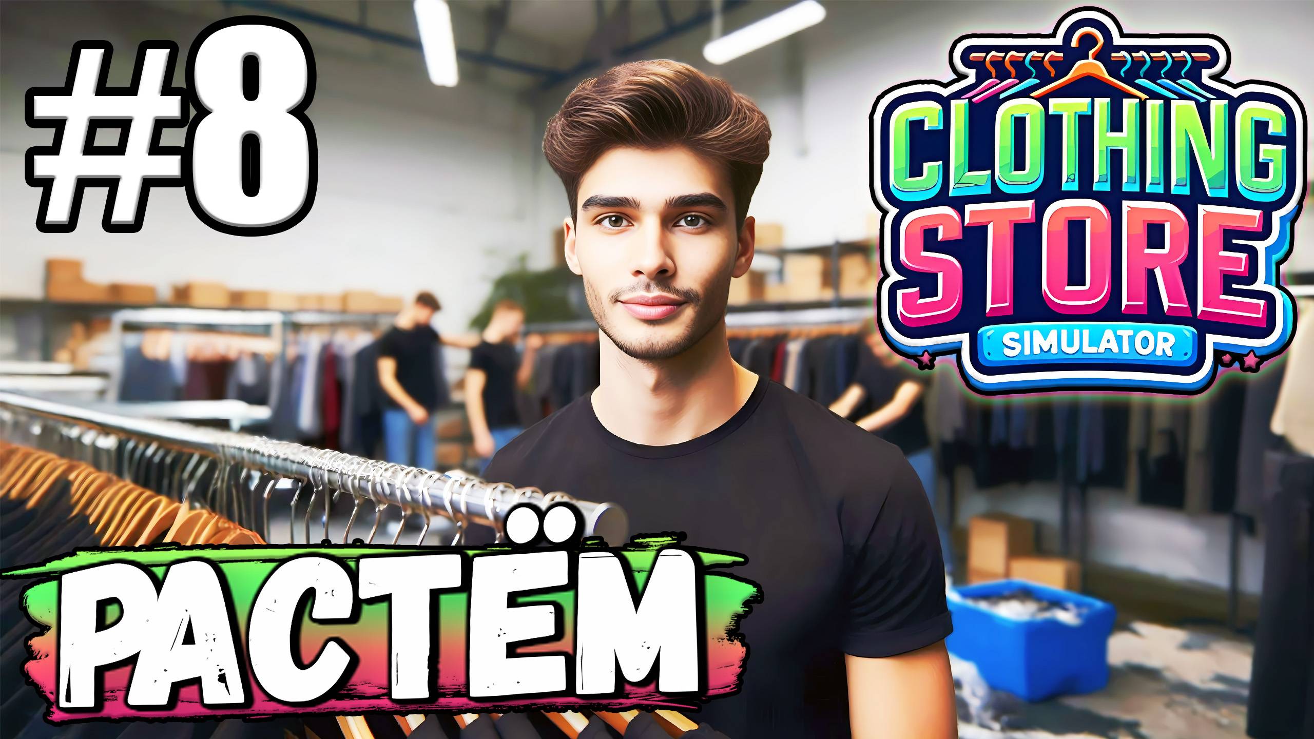 МАГАЗИН РАСТЁТ! НОВЫЕ СОТРУДНИКИ, ЛИЦЕНЗИИ И УНИФОРМА В ► Clothing Store Simulator #8