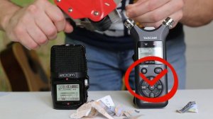 TASCAM DR-07mkII vs ZOOM H2n сравнение рекордеров