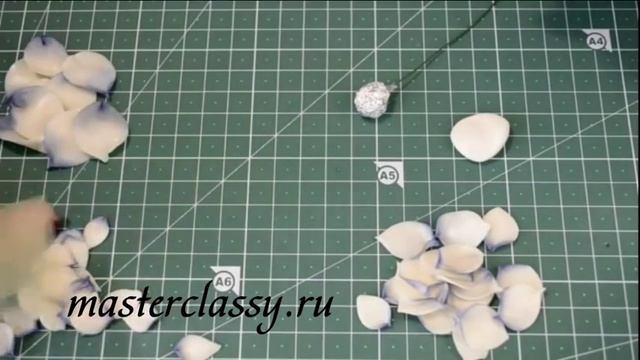 Цветы из холодного фарфора. Цветок георгин из холодного фарфора своими руками