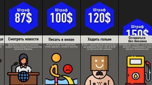 Самые СТРАННЫЕ ЗАКОНЫ в Мире!