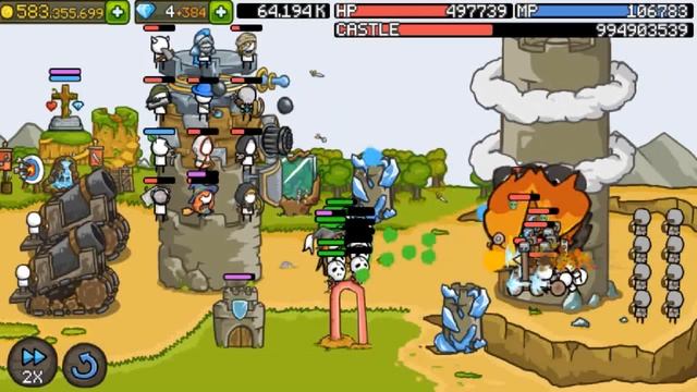 GROW CASTLE | 1000 волн Infinite colonies 751 level и фарм Legendary dragon в Гроу Кастл смотреть онлайн