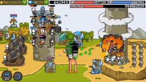 GROW CASTLE | 1000 волн Infinite colonies 751 level и фарм Legendary dragon в  Гроу Кастл