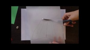 Моделирование юбки с карманом в складке.