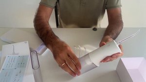 Ирригатор Xiaomi Mijia Electric Flusher. Распаковка и обзор