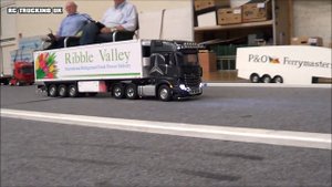 RC TRUCKS @ LEYLAND | JULY 2019 | TAMIYA RC SEMI TRUCK ACTION | 1/4 scale Peterbilt