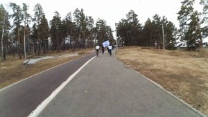 Пасхальный велопробег - Церковь Благословение - г.Ангарск - 15 апреля 2023г.