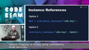 Zurab Davitiani - Feature flagging in Erlang using LaunchDarkly | Code BEAM SF 19