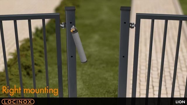 Locinox - Доводчик на калитку LION смотреть онлайн