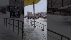 Новосибирск улица выборная, 2023г 22 декабря.