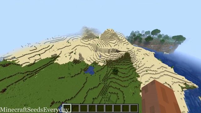 Minecraft Java 1.16 Seed: Triple village very close to spawn смотреть онлайн