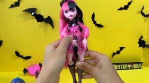 New Monster High G3 - Draculaura / Кукла монстер хай Дракулаура 3-е поколение обзор + stop motion ?