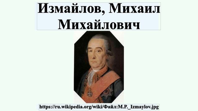 Измайлов, Михаил Михайлович