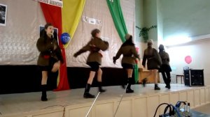 Инсценировка военной песни Катюша 7А