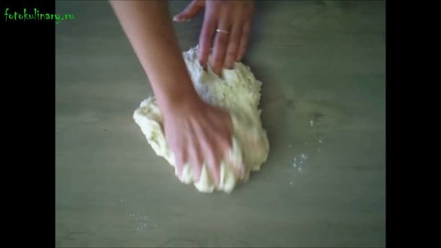 Погача по-сербски. Хлеб-лепёшка с сыром. смотреть онлайн