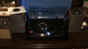 Audio-Technica AT-LP120XUSB Turntable and Edifier R1280T Speakers
