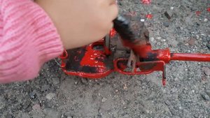 Как покрасить суппорта в красный цвет