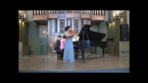 Prokofiev Sonata No. 2 in D Major, Op. 94a - Felicia Rojas